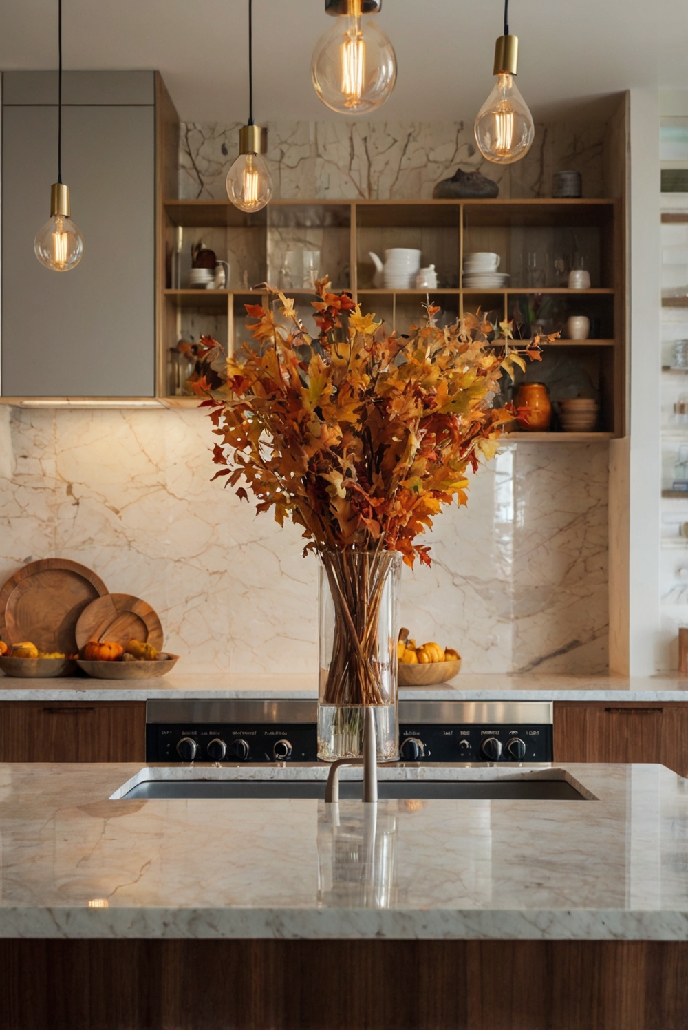 Fall kitchen decor, Kitchen renovation, Interior design, Home improvement, Remodeling